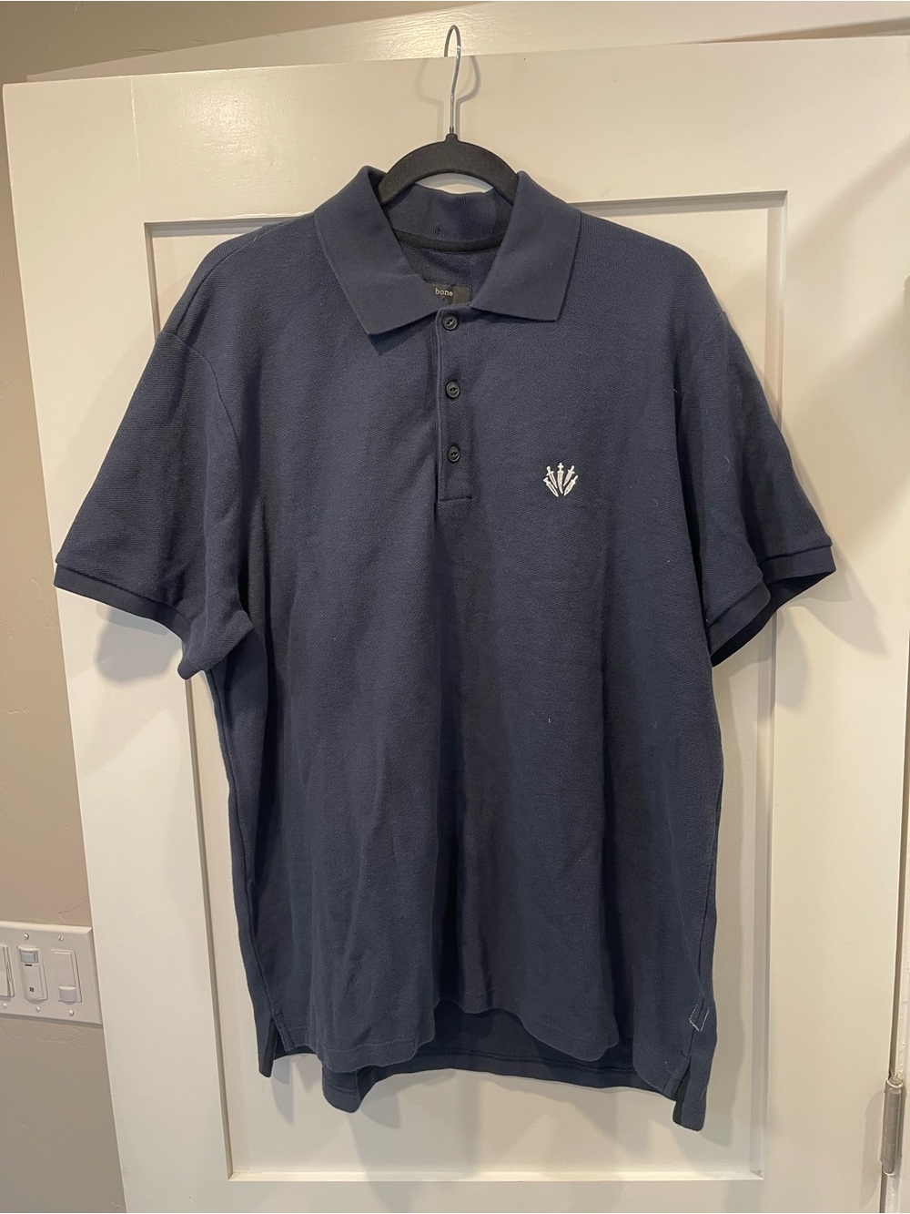 Men’s rag & bone Men's Navy Polo Shirt XL NEW $150